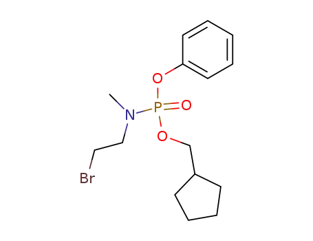 cyclopentamethyl phenyl N-methyl-N-(2-bromoethyl)phosphoramidate