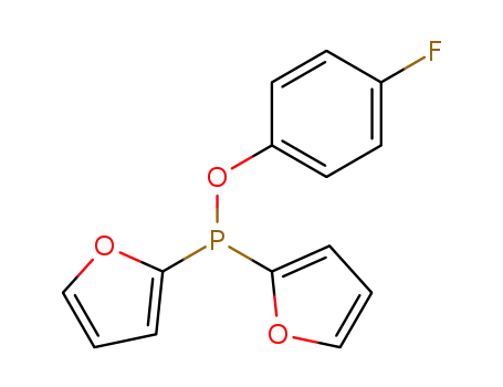 p-fluorophenyl di-2-furylphosphinite