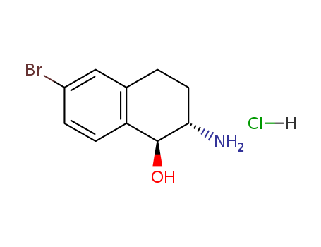 1-Naphthalenol, 2-amino-6-bromo-1,2,3,4-tetrahydro-, hydrochloride