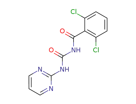 N-(2,6-Dichlorbenzoyl)-N'-(pyrimidin-2-yl)harnstoff