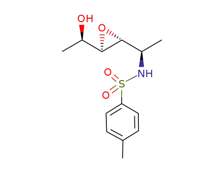 (2S*,3S*,4R*,5S*)-3,4-epoxy-5-(tosylamido)hexan-2-ol