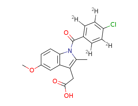 Indomethacin-d4(chlorobenzoyl-d4)
