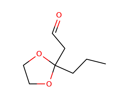 2-(2-Propyl-1,3-dioxolan-2-yl)acetaldehyde