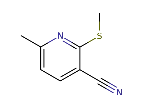 6- 메틸 -2- (메틸 티오) -3- 피리딘 카르보니 트릴