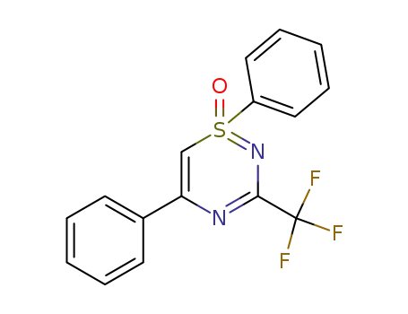 1,5-Diphenyl-3-trifluoromethyl-1λ<sup>4</sup>-[1,2,4]thiadiazine 1-oxide