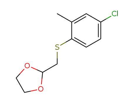 2-(4-Chloro-2-methyl-phenylsulfanylmethyl)-[1,3]dioxolane