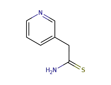 Molecular Structure of 51451-44-6 (3-Pyridylthioacetamide)