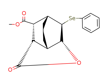 methyl (2SR,10RS)-2-(phenylseleno)-4-oxa-5-oxotricyclo<4.3.1.0<sup>3,7</sup>>decane-10-carboxylate