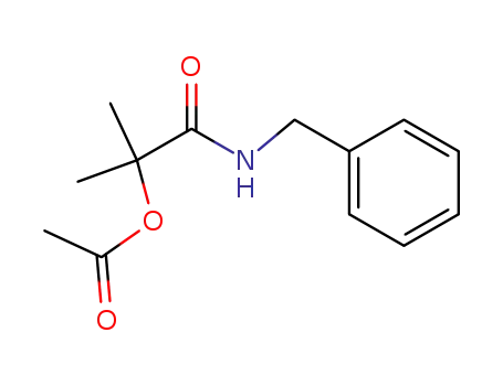 1-(N-benzylcarbamoyl)-1-methylethyl acetate