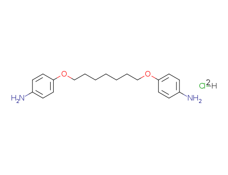 [4-[7-(4-azaniumylphenoxy)heptoxy]phenyl]azanium dichloride