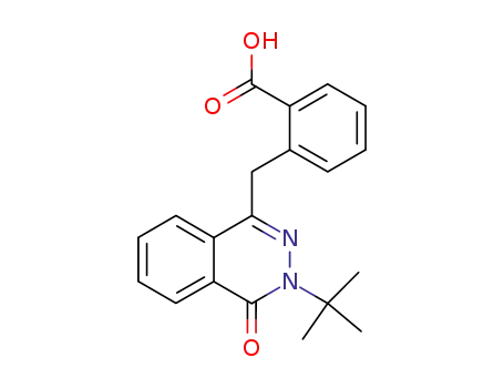 2-<3-(1,1-Dimethylethyl)-4-oxo-3,4-dihydrophthalazin-1-ylmethyl>-benzoesaeure