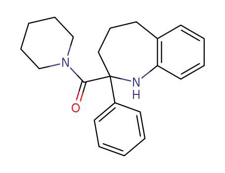2-phenyl-2-(pipridinylcarbonyl)-2,3,4,5-tetrahydro-1H-1-benzazepine