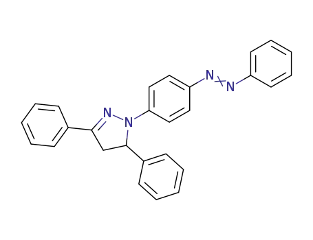 [4-(3,5-Diphenyl-4,5-dihydro-pyrazol-1-yl)-phenyl]-phenyl-diazene