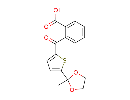 2-[5-(2-Methyl-[1,3]dioxolan-2-yl)-thiophene-2-carbonyl]-benzoic acid