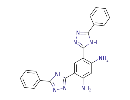 1,3-Benzenediamine, 4,6-bis(5-phenyl-1H-1,2,4-triazol-3-yl)-