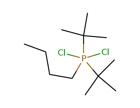 Molecular Structure of 76711-28-9 (Phosphorane, butyldichlorobis(1,1-dimethylethyl)-)