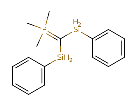 <bis(phenylsilyl)methylene>trimethylphosphorane