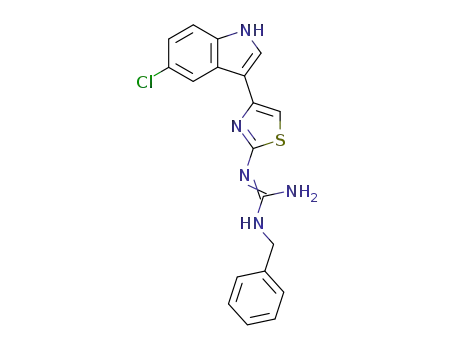 N-Benzyl-N'-[4-(5-chloro-1H-indol-3-yl)-thiazol-2-yl]-guanidine