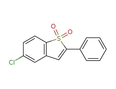 5-Chlor-2,3-dihydro-2-phenyl-benzo<b>thiophen-1,1-dioxid