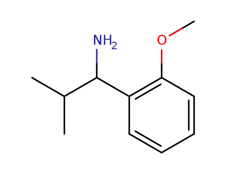 Molecular Structure of 105598-03-6 (Benzenemethanamine, 2-methoxy-a-(1-methylethyl)-)