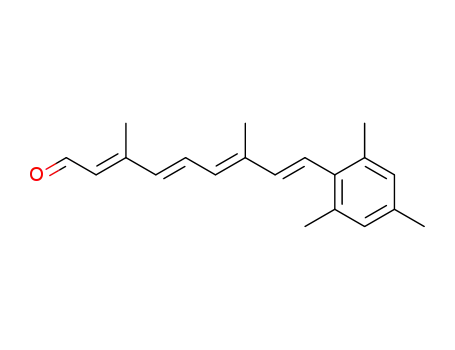 9-(2,4,6-trimethylphenyl)-3,7-dimethyl-2E,4E,6E,8E-nonatetraenal