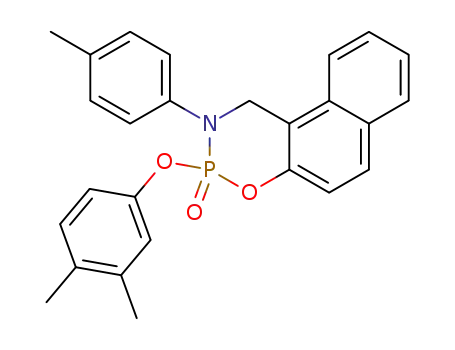 2-(3,4-Dimethyl-phenoxy)-3-p-tolyl-3,4-dihydro-1-oxa-3-aza-2-phospha-phenanthrene 2-oxide