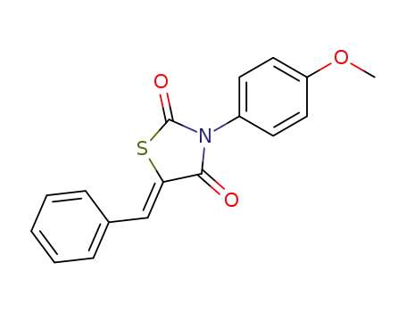 (E,Z)-3-(4-methoxyphenyl)-5-phenylmethylene-2,4-dioxothiazolidine