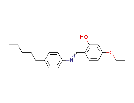 5-Ethoxy-2-{[(E)-4-pentyl-phenylimino]-methyl}-phenol