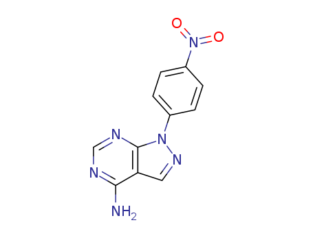 1-(4-Nitrophenyl)-1H-pyrazolo[3,4-d]pyrimidin-4-amine