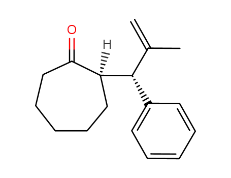 (R)-2-((R)-2-Methyl-1-phenyl-allyl)-cycloheptanone