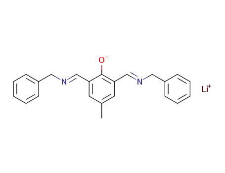 lithium 2,6-bis(N-benzylformimidoyl)-4-methylphenolate