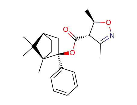 (4S,5R)-3,5-Dimethyl-4,5-dihydro-isoxazole-4-carboxylic acid (1R,2S,4R)-1,7,7-trimethyl-2-phenyl-bicyclo[2.2.1]hept-2-yl ester