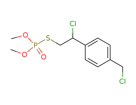 Thiophosphoric acid S-[2-chloro-2-(4-chloromethyl-phenyl)-ethyl] ester O,O'-dimethyl ester