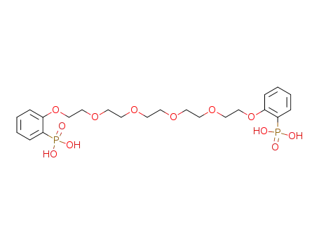 pentaethylene glycol bis(o-dihydroxyphosphinylphenyl) ether