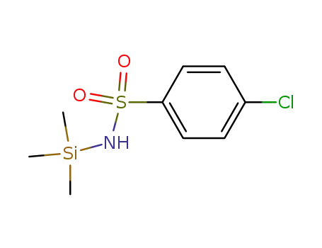 Benzenesulfonamide, 4-chloro-N-(trimethylsilyl)-