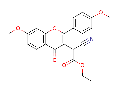 3-(carbethoxycyanomethyl)-4',7-dimethoxyflavone