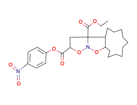 16,18-Dioxa-17-aza-tricyclo[10.6.0.0<sup>13,17</sup>]octadecane-13,15-dicarboxylic acid 13-ethyl ester 15-(4-nitro-phenyl) ester