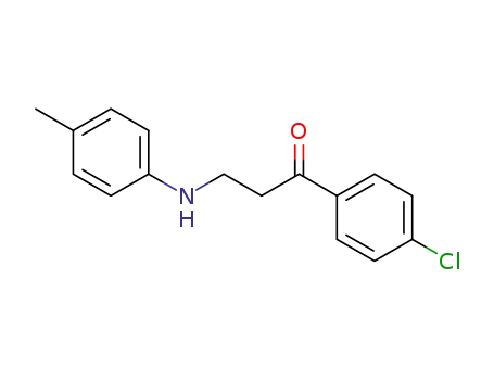 1-(4-Chloro-phenyl)-3-p-tolylamino-propan-1-one