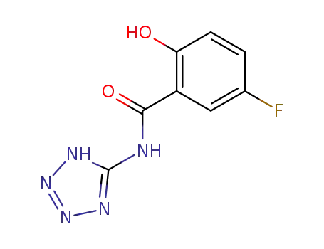5-fluoro-2-hydroxy-N-1H-tetrazol-5-ylbenzamide