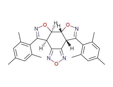 (3bR,6aR,6bR,9aR)-4,9-Bis-(2,4,6-trimethyl-phenyl)-3b,6a,6b,9a-tetrahydro-2,6,7-trioxa-1,3,5,8-tetraaza-trindene
