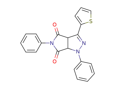 4-(2-thienyl)-2,7-diphenyl-6,8-dioxo-2,3,7-triazabicyclo<3.3.0>oct-3-ene