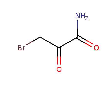 Molecular Structure of 35293-21-1 (3-bromopyruvamide)