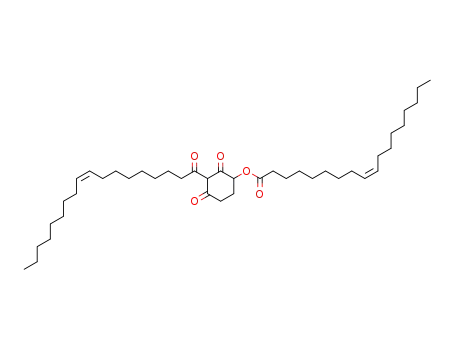 (Z)-Octadec-9-enoic acid 3-((Z)-octadec-9-enoyl)-2,4-dioxo-cyclohexyl ester