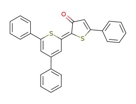 (diphenyl-4,6 thiopyrannylidene-2)-2 phenyl-5 thiophenone-3