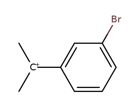 1-(3-bromophenyl)-1-methylethylium