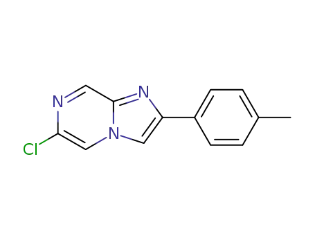 Imidazo[1,2-a]pyrazine, 6-chloro-2-(4-methylphenyl)-