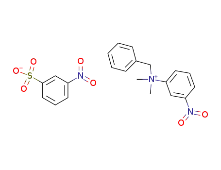 3-Nitro-benzenesulfonatebenzyl-dimethyl-(3-nitro-phenyl)-ammonium;