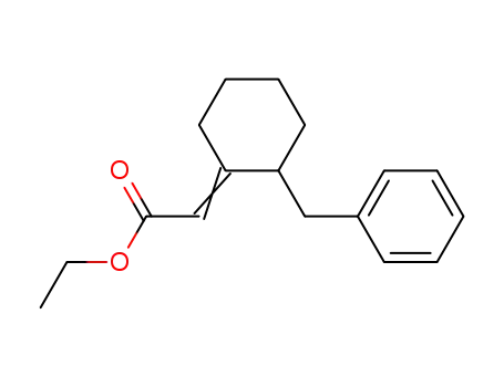 [2-Benzyl-cyclohex-(E)-ylidene]-acetic acid ethyl ester