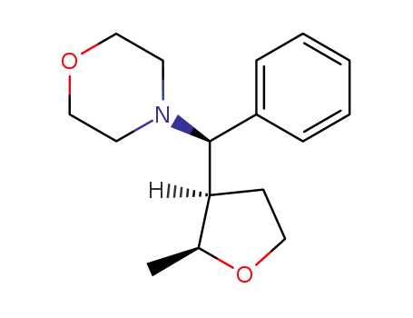 4-[(R)-((2S,3R)-2-Methyl-tetrahydro-furan-3-yl)-phenyl-methyl]-morpholine