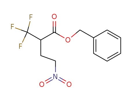 benzyl 2-trifluoromethyl-4-nitrobutyrate